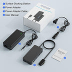 Estación de acoplamiento para superficie, pantalla triple a través de HDMI