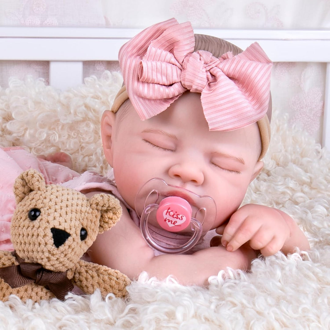 Aori Reborn Baby Dolls Girl 20'' Muñeca Realista de Recién...