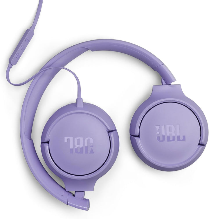 JBL Tune 520C - Auriculares supraaurales con cable USB-C con soport...