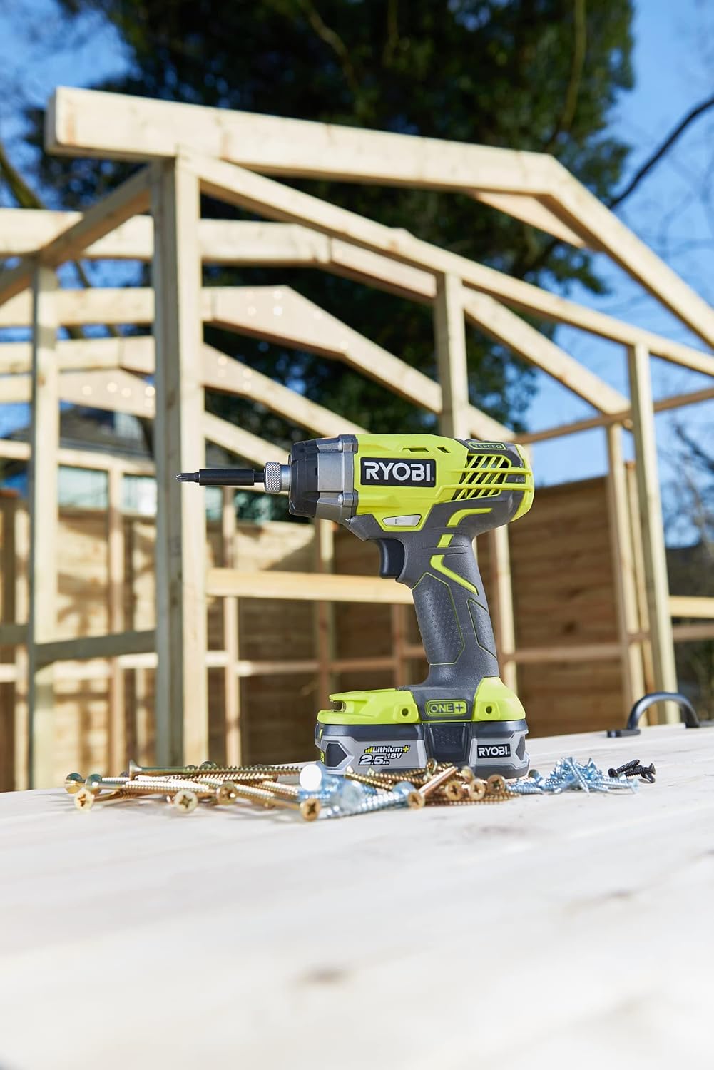 Ryobi R18ID3-0 ONE+ 18V Destornillador de impacto de 3 velocidades (solo cuerpo)