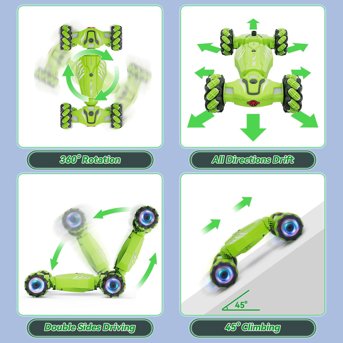 Dysaim Gesture RC Car, juguetes regalos de cumpleaños para niños de...