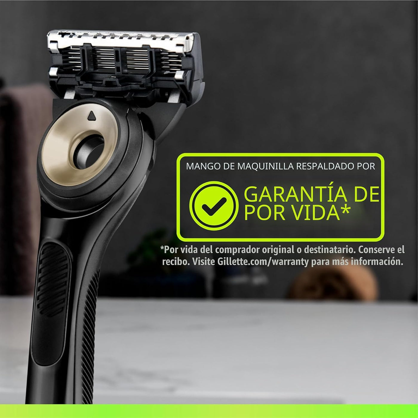 Gillette Labs con barra exfoliante de afeitar para hombres, 1 mango...