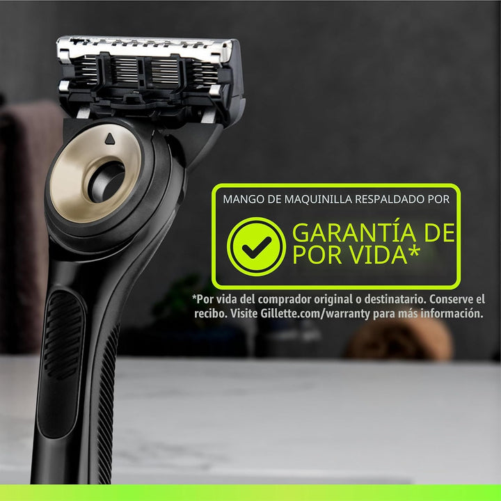 Gillette Labs con barra exfoliante de afeitar para hombres, 1 mango...