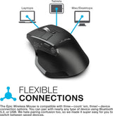 JLab, Ratón épico, inalámbrico, Bluetooth, multidispositivo, pantal...