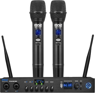 Sistema de micrófono inalámbrico digital Pyle con Bluetooth - Inclu...