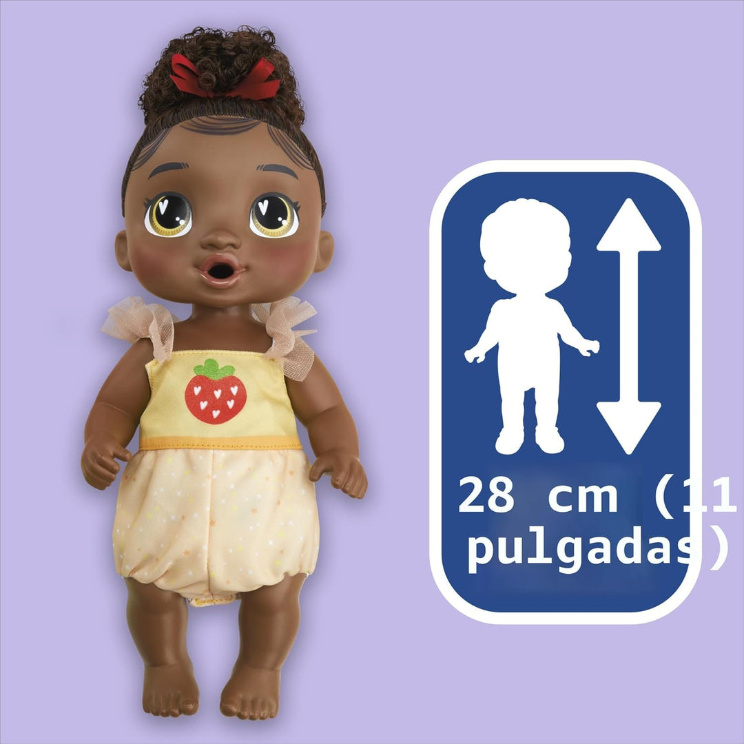 Muñeca Baby Alive Fairy Fashions Berry Boo con ropa y accesorios, p...