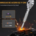 AceMining Juego de destornilladores de trinquete magnético 100 en 1, brocas