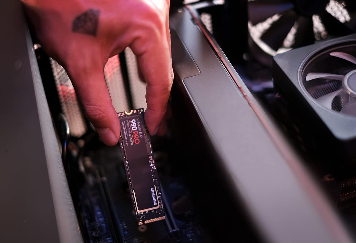 Samsung 990 PRO SSD 4TB PCIe 4.0 M.2 2280 - Unidad de estado sólido...
