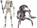 STAR WARS The Black Series KX Security Droid Enforcer & Droideka, Jedi: Survivor Gaming Greats Figura de acción coleccionable de 6 pulgadas, paquete de 2 (exclusivo de Amazon)