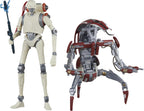 STAR WARS The Black Series KX Security Droid Enforcer & Droideka, Jedi: Survivor Gaming Greats Figura de acción coleccionable de 6 pulgadas, paquete de 2 (exclusivo de Amazon)