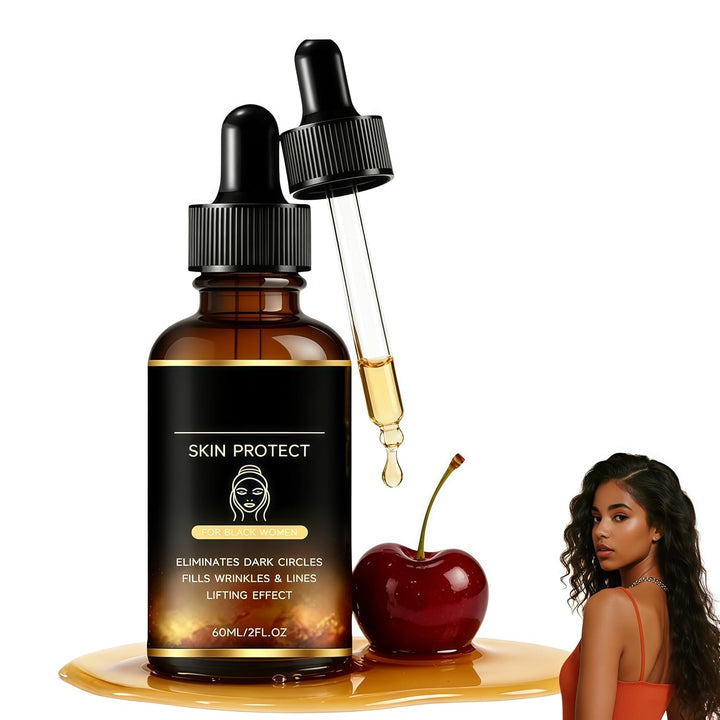 Suero Walker Skin Protect para mujeres negras\u2013Antiarrugas natu...