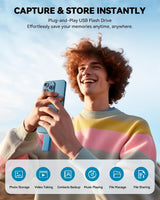 Unidad flash con certificación MFi para iPhone iPad de 512 GB, barr...