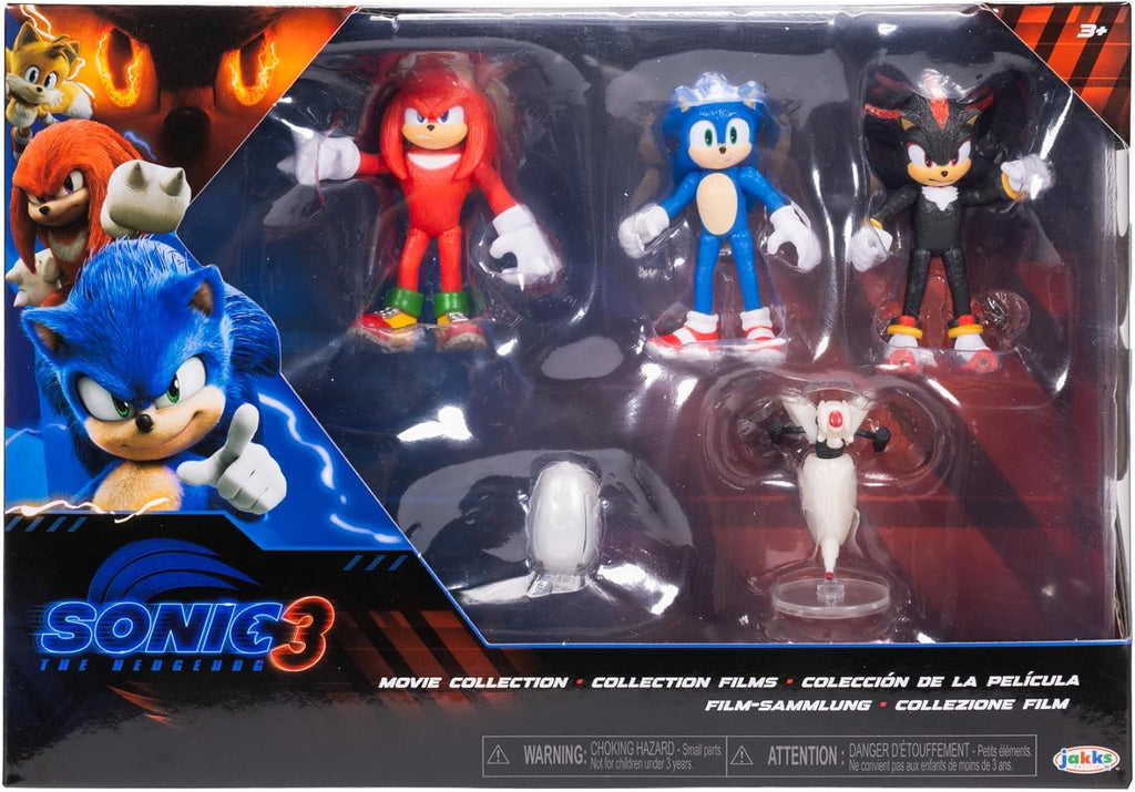 Sonic The Hedgehog 3 figuras de acción de película de 2.5 pulgadas