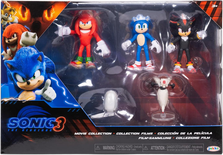 Sonic The Hedgehog 3 figuras de acción de película de 2.5 pulgadas,...