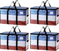 TAILI 4 Pack Clear Extra Large Moving Bags,Storage Bag con Visible Window