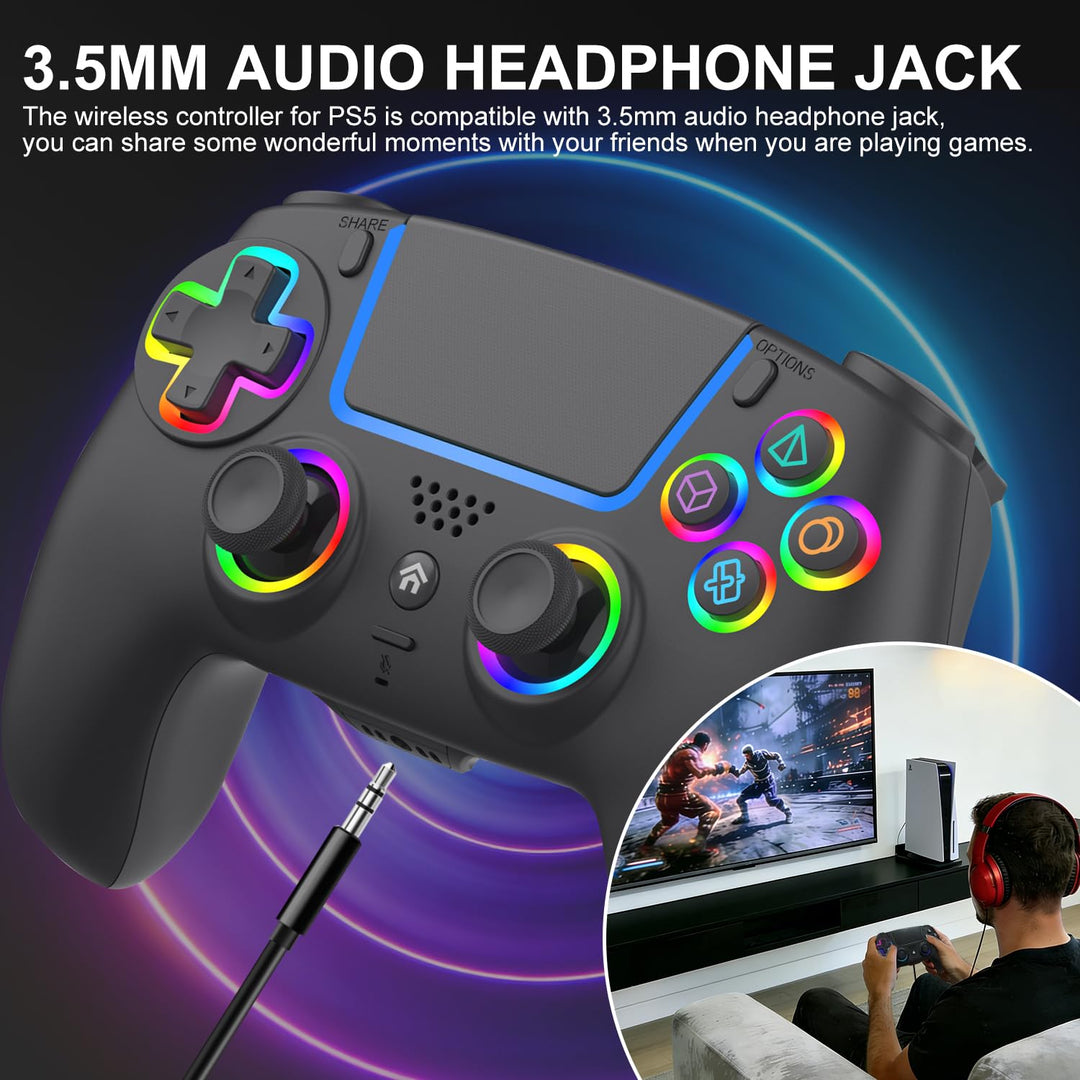 ADHJIE Controlador inalámbrico para PS5 controlador