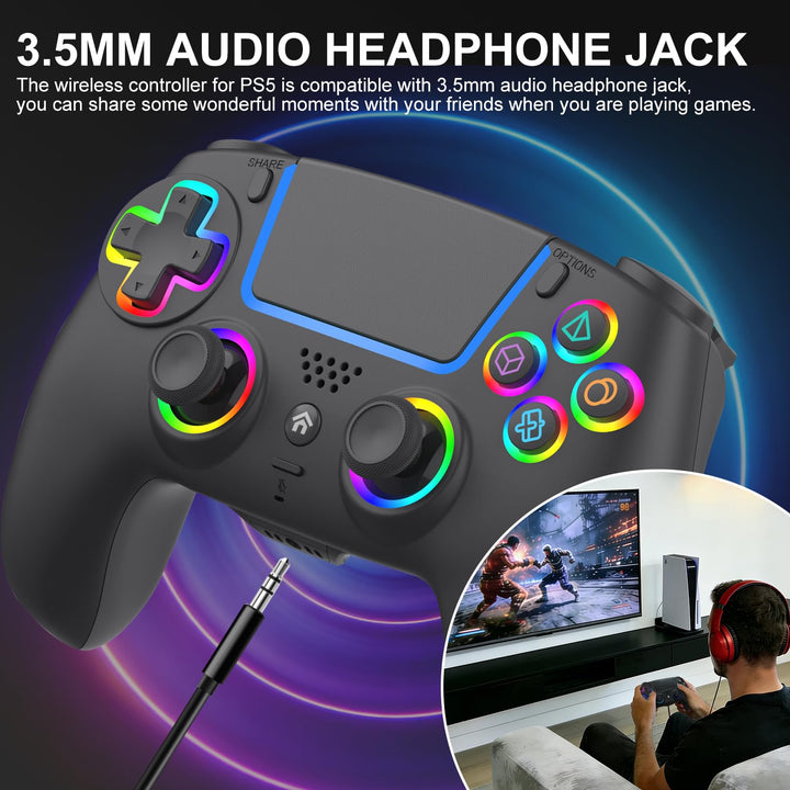 ADHJIE Controlador inalámbrico para PS5 controlador