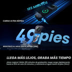 Insta360 X5 Paquete Creador - Cámara de acción 8K 360°, Negro medianoche, Paquete de creadores