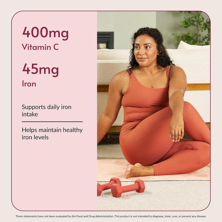 Bariatric Advantage Hierro 45 mg con vitamina C, tiamina y cobre -...