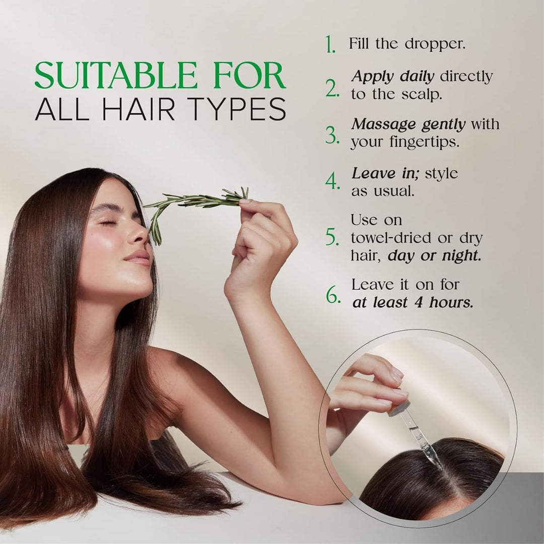 Suero para el crecimiento del cabello para mujeres, hecho en Estado...