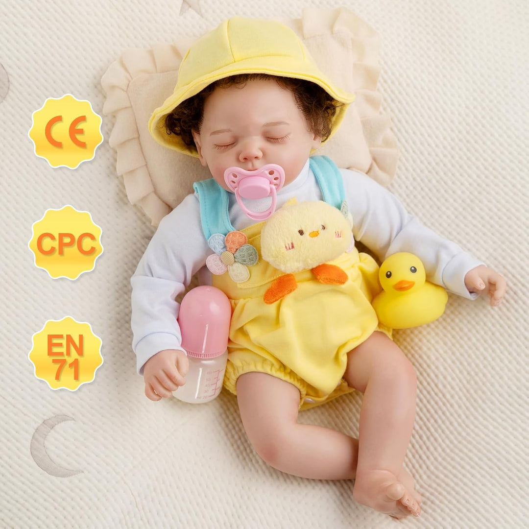 Jirachi Muñecas Reborn de bebé realistas, muñeca de bebé niña de 18...