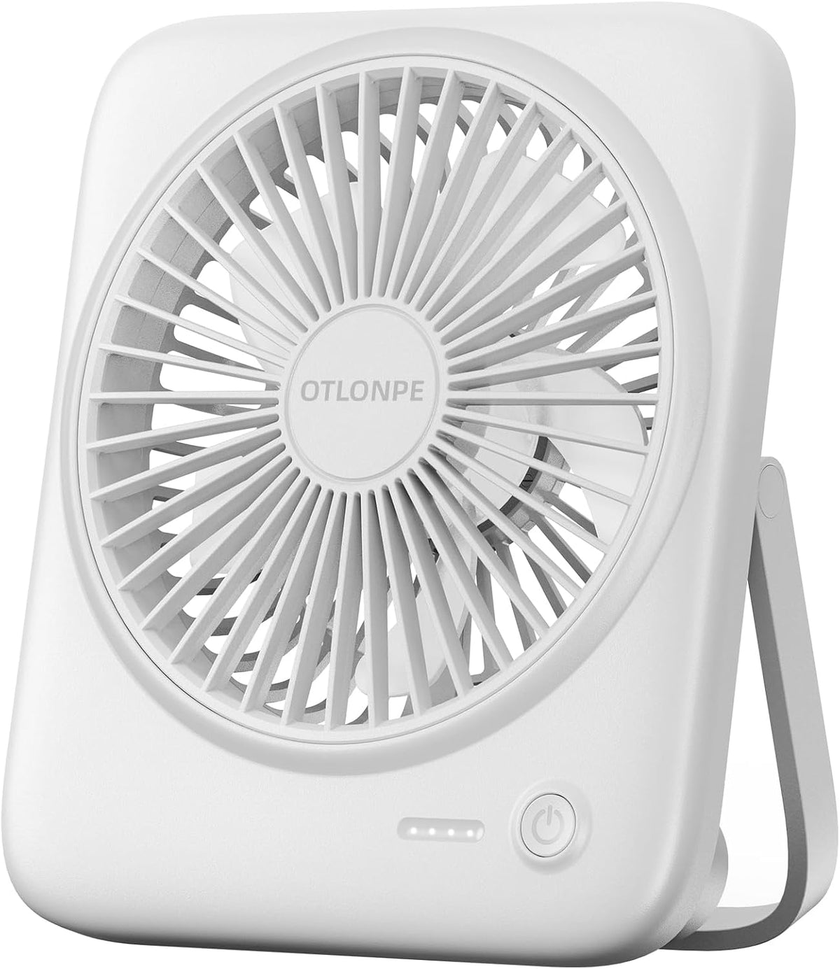 Otlonpe Ventilador de escritorio portátil personal, pequeño ventila...