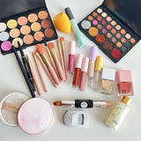 VERONNI Kit de maquillaje todo en uno, maquillaje de ojos y labios...