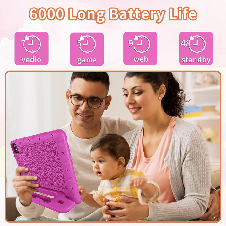 EDDBNi Tableta para Niños Android 14 Tableta de 10 Pulgadas Tableta...