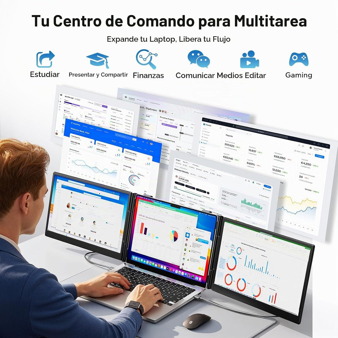 Extensor de pantalla para laptop, extensor de monitor de computador...