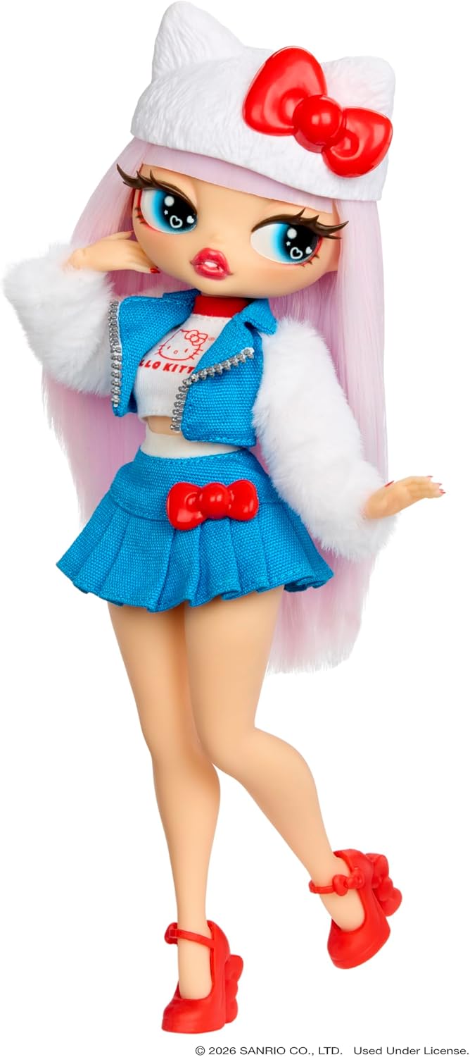 LOL Surprise OMG ama a Hello Kitty y sus amigos - Hello Kitty - Muñeca de moda, jugar y exhibir!