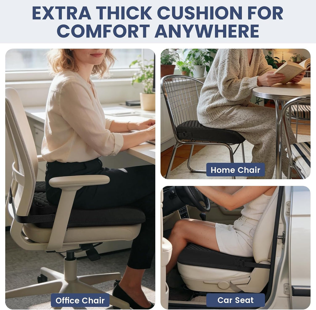 Cojín de asiento para silla de ruedas con puntos de mensaje de panal