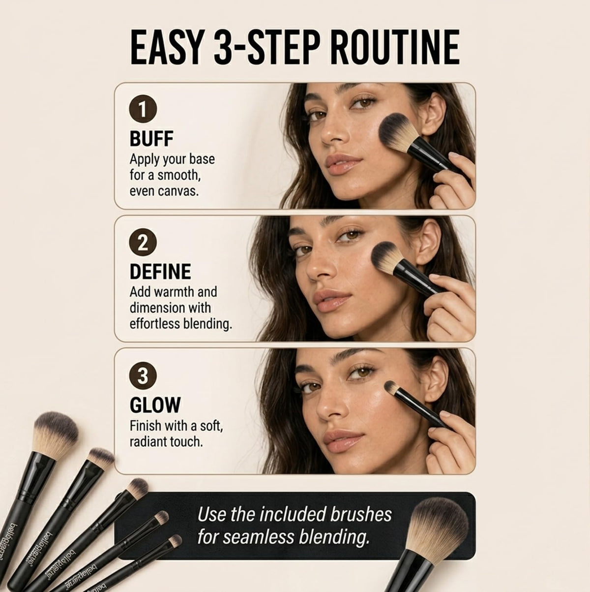bellapierre Kit para empezar | Incluye 2 bases minerales, 1 rubor y...