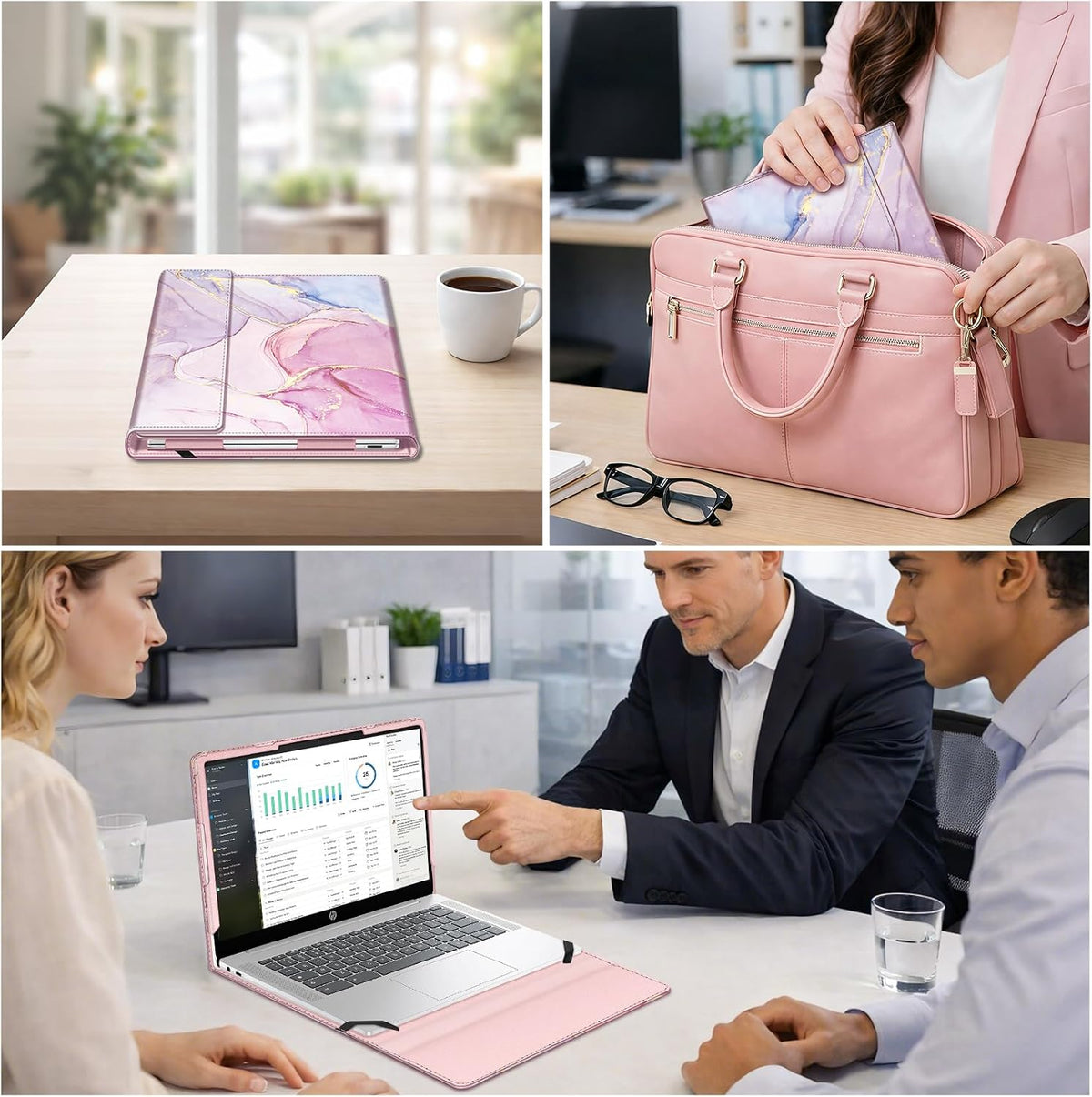 Fintie Funda protectora para HP 14-ee de 14 pulgadas, Lenovo IdeaPa...