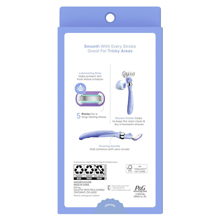 Gillette Venus Extra Smooth Maquinilla de afeitar Swirl para mujer...