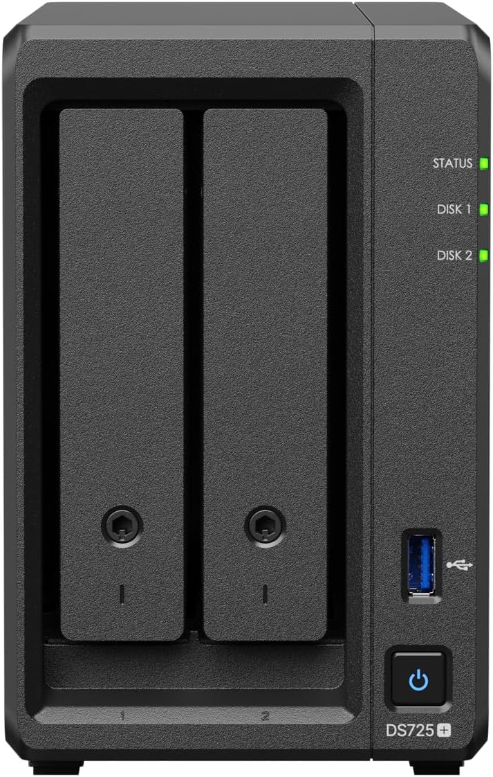 Synology DiskStation DS725+ de 2 bahías (sin disco)
