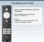 Control remoto de repuesto para televisores inteligentes Hisense, modelo ERF3K90H, compatible con 4K, ULED y UHD, 1 paquete