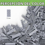 Juego de bloques de construcción clásicos de 560 piezas a granel en 7