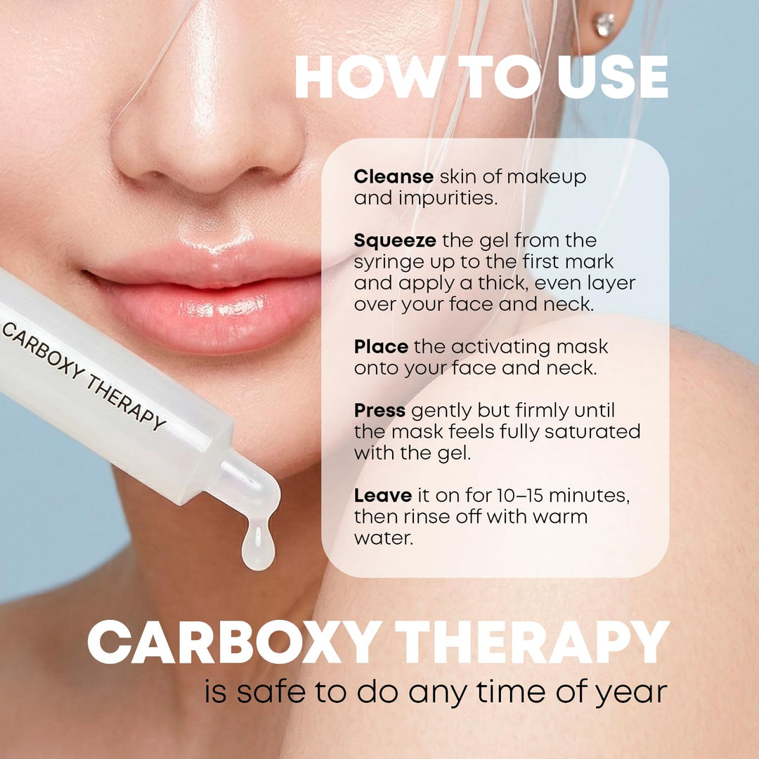 Name Skin Care Coreano Carboxy CO2 Terapia facial y cuello Juego de...