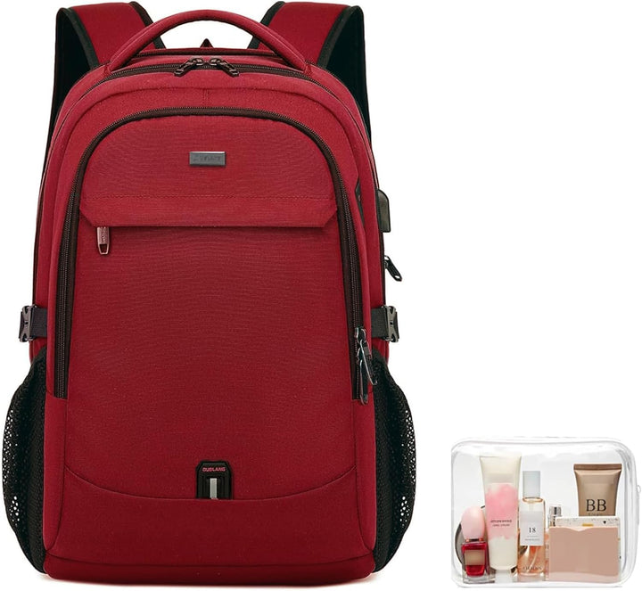 DUSLANG Mochila para portátil para viajes, resistente al agua, moch...