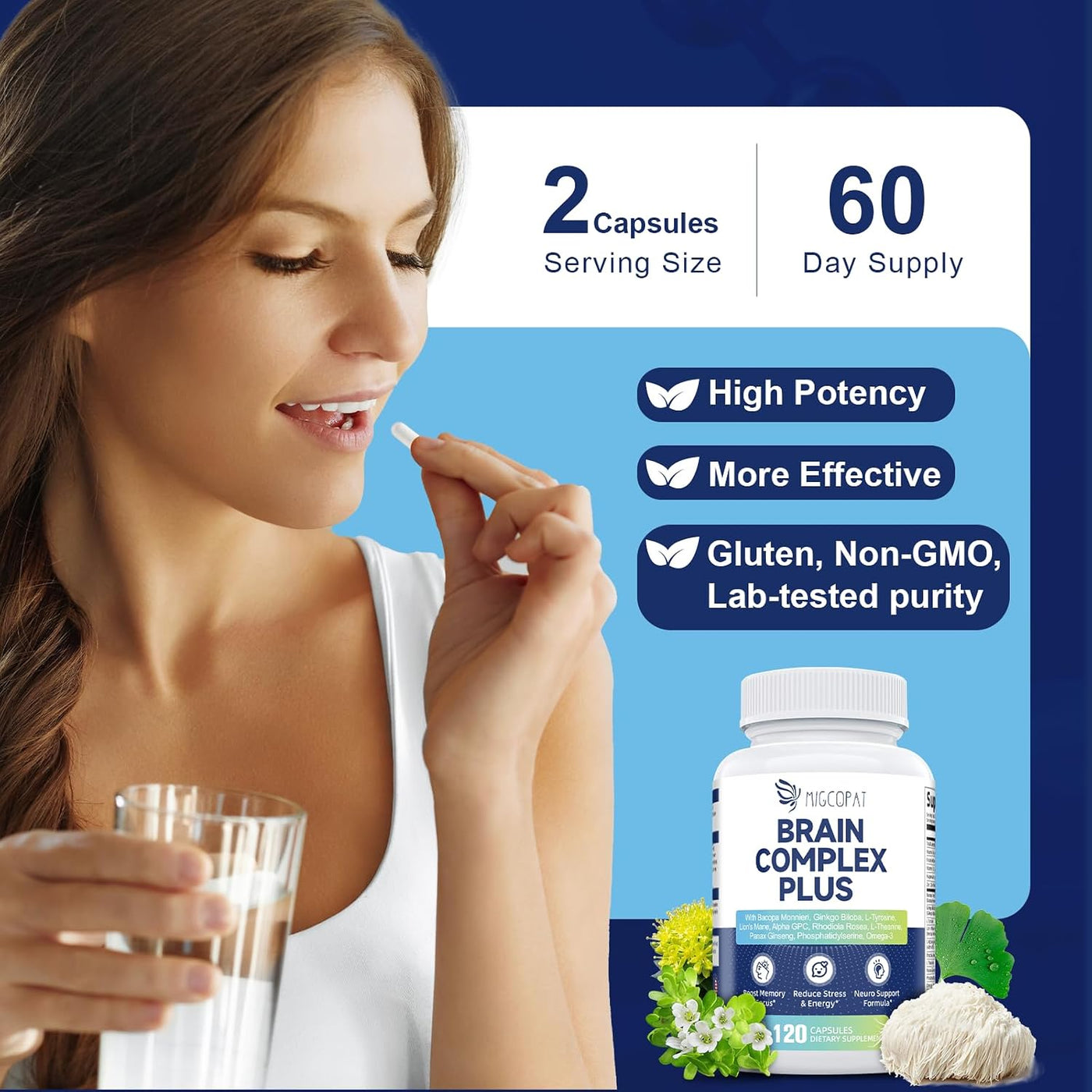 Suplementos cerebrales para la memoria y la concentración - Nootróp...