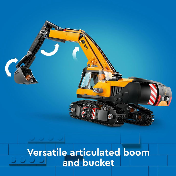 LEGO Juguete de excavadora de construcción urbana