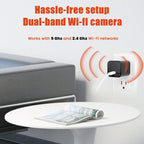 Cámara de carga USB fijawee - Cámara WiFi pequeña - Mini