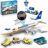 HOGOKIDS Juego de construcción de avión de pasajeros de