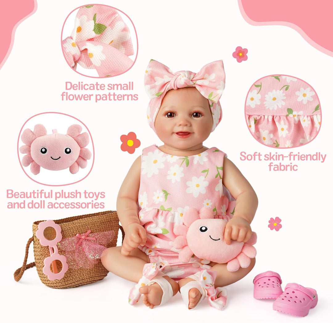 BABESIDE Conjunto de ropa de muñeca Reborn de 16 a 20 pulgadas con...
