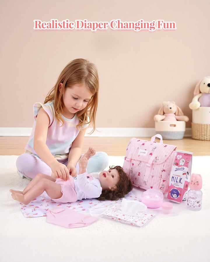 BABESIDE Juego de 10 piezas de accesorios para muñecas reborn para...