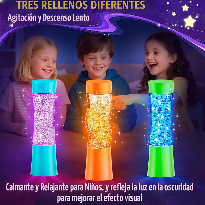Subao Paquete de 3 Tubos Sensoriales Luminosos Artículos para Alivi...