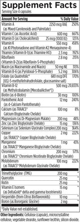 Designs for Health DFH Complete Multi con cobre, suplemento integra...