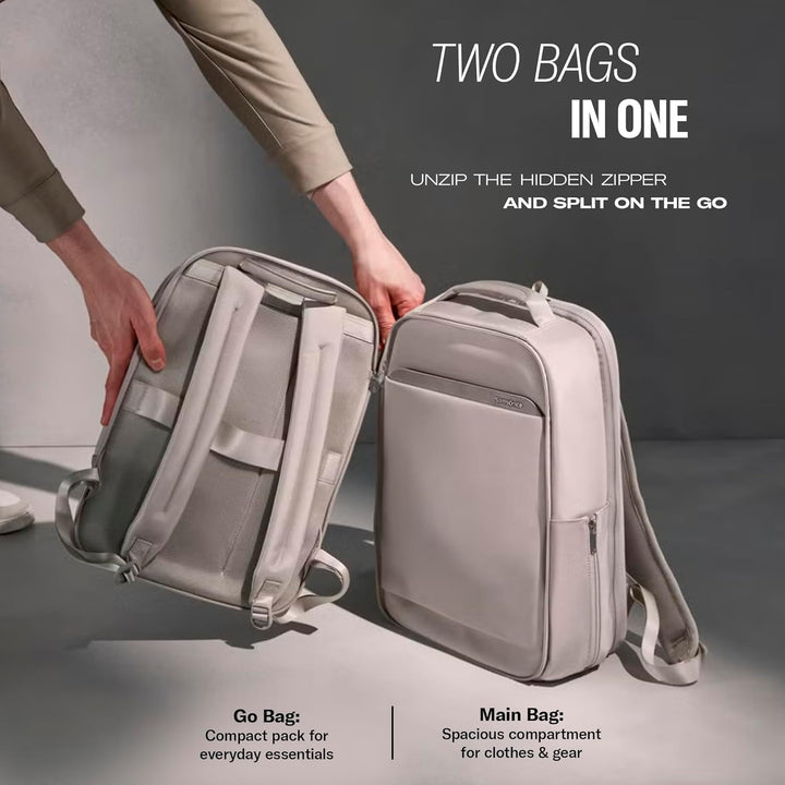 Samsonite Mochila de viaje unisex Paralux 2 en 1 para adultos, Oliv...