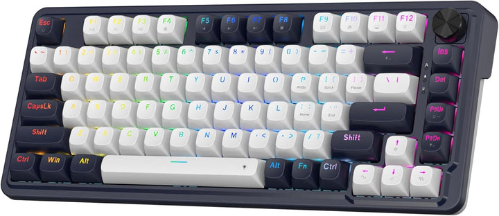 Redragon K673 HE Rapid Trigger - Teclado para juegos con 81 teclas,...