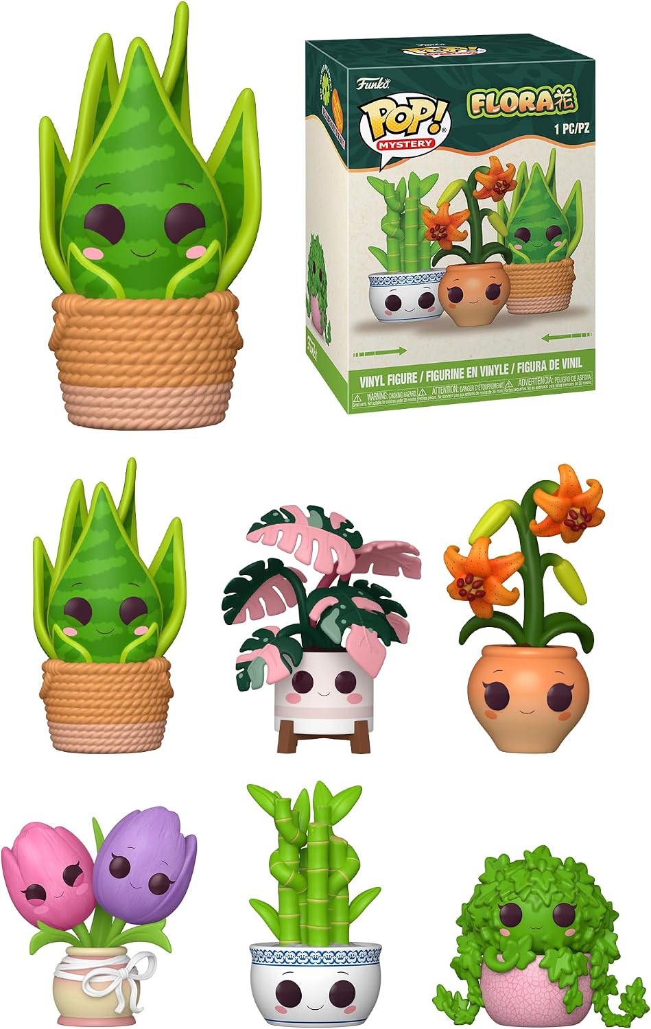 Funko Pop! Mystery: Flora Plants Series Caja ciega - Figura sorpresa de